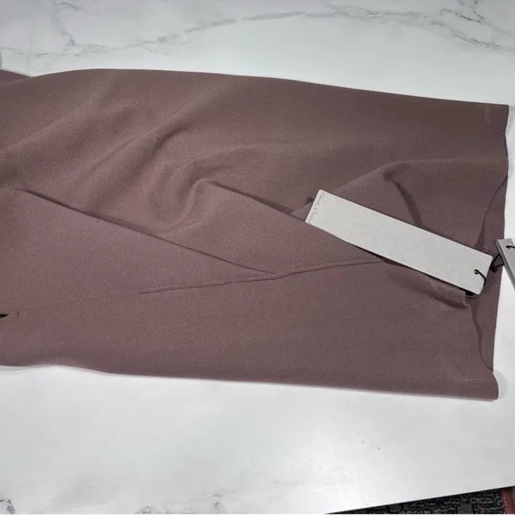 Rick Owens Rent Maxi Bodycon Skirt in Dust - Picture 14 of 14